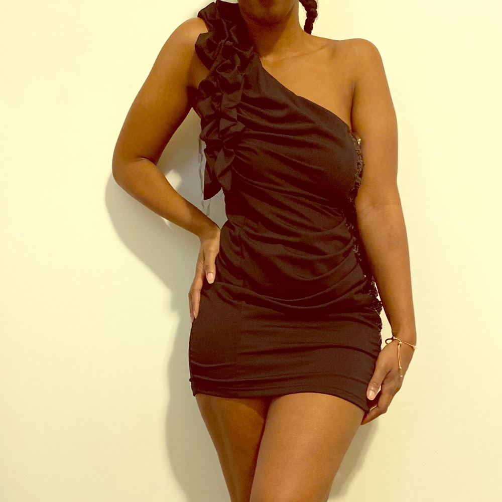 Beautiful black cocktail dress
